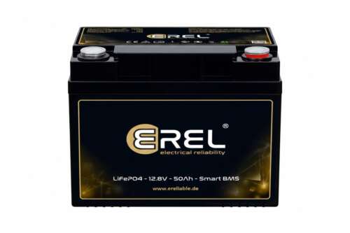 LiFePO4 Batterie 12,8V 50Ah