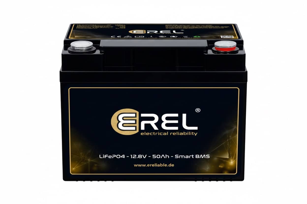 LiFePO4 Batterie 12,8V 50Ah